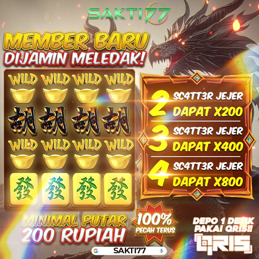 SAKTI77 : Situs Slot Gacor Maxwin & Link Login Sakti 77 Alternatif image 1